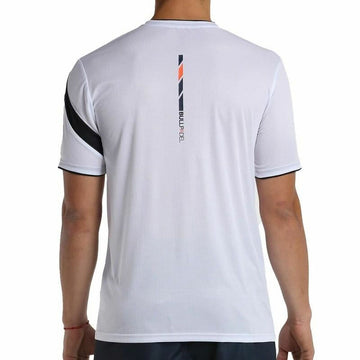 Men’s Short Sleeve T-Shirt Bullpadel lucia  White