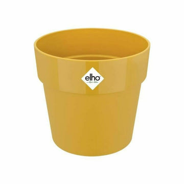 Plant pot Elho 9262302511800 Ocre Plastic Circular Ø 24,7 x 23,2 cm