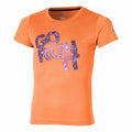 Child's Short Sleeve T-Shirt Asics Go Run It Orange