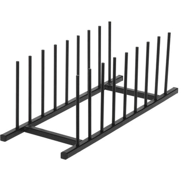 Draining Rack for Kitchen Sink Black Metal (34,5 x 12,5 cm)