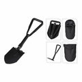 Foldable Shovel Black Metal