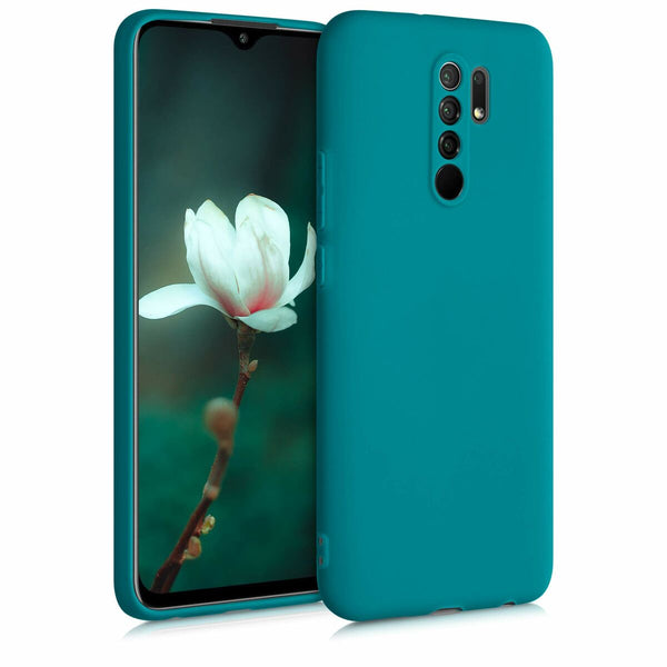 Protection pour téléphone portable Xiaomi Redmi 9 Vert TPU (Reconditionné A)