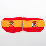 Spanish Flag Rear View Mirror Cover (Pack of 2)