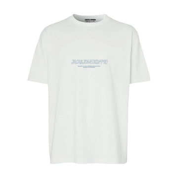 Men’s Short Sleeve T-Shirt Jack & Jones JORBRONX TEE SS CREW NECK FST 12263936 White