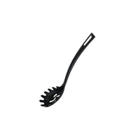 Pasta Spoon Quttin Nylon 29 x 5,5 cm Black (24 Units)