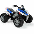 Electric Quad Injusa Rage Light Blue White 12 V