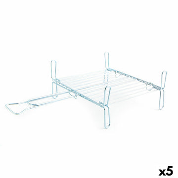 Grill Quid Prepara Bbq Metal Zinc 30 x 35 cm Double (5 Units)