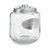 Biscuit jar Silver Metal 400 ml 19 x 22,5 x 19 cm (4 Units)