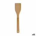 Kitchen Spatula 30 x 6,3 x 0,6 cm Wood Bamboo (12 Units)