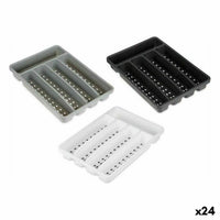 Cutlery Organiser polypropylene 22,5 x 4,5 x 32 cm (24 Units)