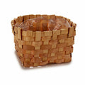 Planter Circular Brown Cane 23 x 12 x 23 cm (12 Units)