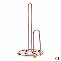 Porte-rouleaux de Cuisine Cuivre Acier 15,5 x 32 x 16 cm (12 Unités)