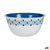 Salad Bowl Stefanplast Tosca Blue Plastic 23 x 10 x 23 cm (12 Units)