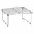 Folding Shelf Silver 44 x 28 x 19 cm (6 Units)