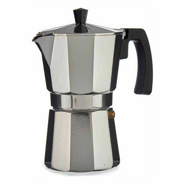 Italian Coffee Pot A11RA-300 Silver Aluminium 150 ml (12 Units)