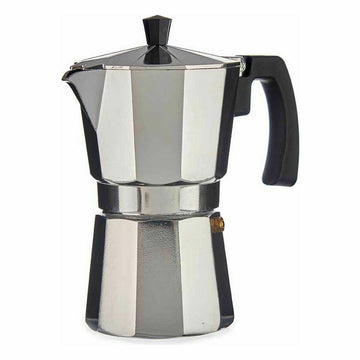 Italian Coffee Pot A11RA-600 Silver Aluminium 300 ml (12 Units)