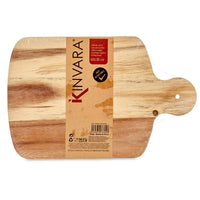 Cutting board White Acacia 25,7 x 1,5 x 40 cm (12 Units)