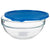 Round Lunch Box with Lid Chefs Blue 1,135 L 17,2 x 7,6 x 17,2 cm (4 Units)