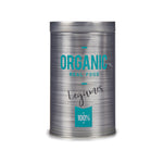 Tin Organic Legumes Grey Tin 10,4 x 18,2 x 10,4 cm (24 Units)