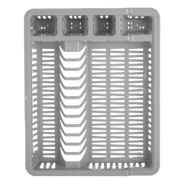 Draining Rack for Kitchen Sink 46 x 8 x 37,5 cm Grey Plastic (12 Units)