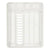 Draining Rack for Kitchen Sink 46 x 8 x 37,5 cm White Plastic (12 Units)