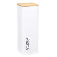 Tin Paste White Metal 8 x 26,5 x 8 cm (6 Units)