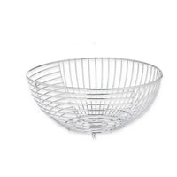 Fruit Bowl Silver Metal 28 x 12,7 x 28 cm (6 Units)