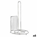 Kitchen Paper holder Silver Metal 18,5 x 31,5 x 18,5 cm (6 Units)