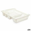 Drainer White 40 x 8 x 29,5 cm (24 Units)