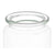 Jar Transparent Glass 250 ml 8 x 13 x 8 cm (24 Units) With lid