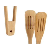 Pinces de Cuisine Bambou 30,5 x 5 x 5,5 cm (12 Unités)