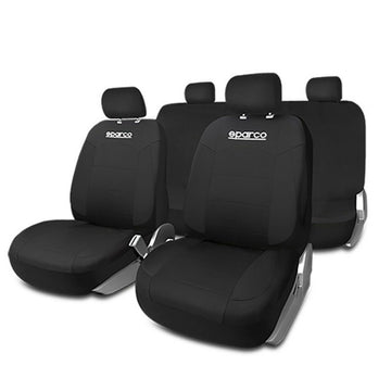 Car Seat Covers Sparco Strada Black