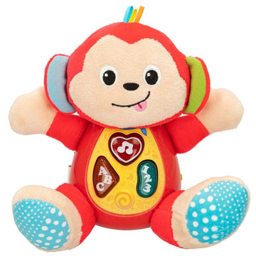 Soft toy with sounds Winfun Monkey 18 x 20,5 x 12,5 cm (6 Units)