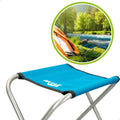 Folding Stool Aktive Blue Camping 30 x 37 x 40 cm (4 Units)