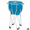 Portable Fridge Aktive Blue Foldable With support 43 x 85 x 43 cm (2 Units)