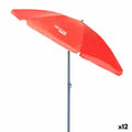 Parasol Aktive UV50 Ø 180 cm Corail Polyester Aluminium 180 x 187 x 180 cm (12 Unités)