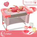 Changing table for dolls Colorbaby 3-in-1 68 x 32,5 x 34 cm 2 Units