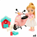 Doll Colorbaby Bella 16 cm Motorbike 7 x 16 x 4 cm (6 Units)