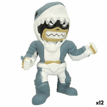 Action Figure Eolo Super Masked Jaw Boy 14 x 16 x 8,5 cm Elastic (12 Units)