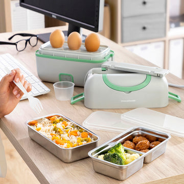 Elektrische 3-in-1-Dampf-Lunchbox mit Rezepten Beneam InnovaGoods