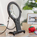 Hands-Free Magnifying Glass with LED light Zooled InnovaGoods