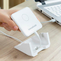 Multi-position Wireless Charger with Support Base Pomchar InnovaGoods