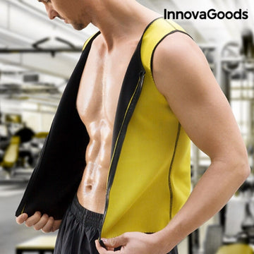 Sauna Sports Vest for Men Passwa InnovaGoods IG117742 Neoprene (Refurbished A)