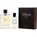 Terre D'hermes Eau Intense Vetiver By Hermes Eau De Parfum Spray 3.3 Oz & Shower Gel 2.7 Oz For Men