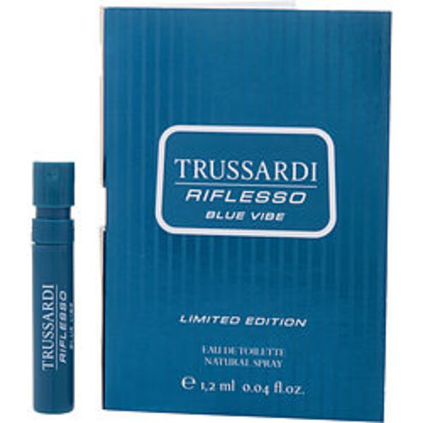 Trussardi Riflesso Blue Vibe By Trussardi Edt Spray 0.05 Oz Vial (limited Edition) For Men