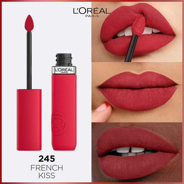 Liquid lipstick L'Oreal Make Up Infaillible Matte Resistance French Kiss Nº 245 (1 Unit)