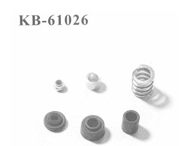 KB-61026 Feder + Zubehör für Rutschkupplung