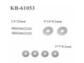 KB-61053 Wellen und Shimscheiben Differential