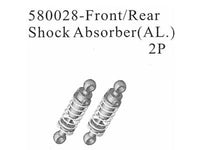 580028 Aluminum shock absorbers, 2 pieces