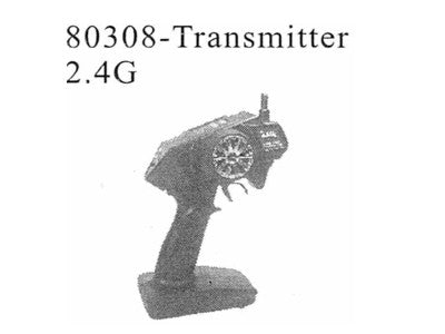 Pistolen Fernsteuerung 2,4GHz Für Amewi 1:18